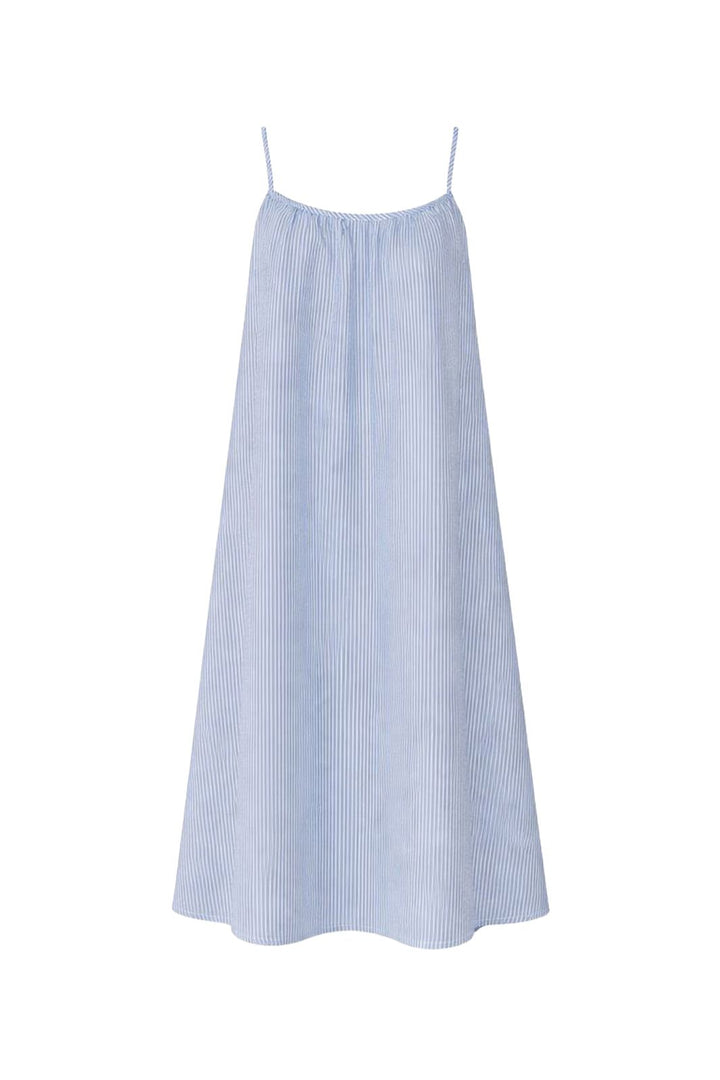 Black Colour - Bccatherine Strap Dress 41187 - Lt. Blue