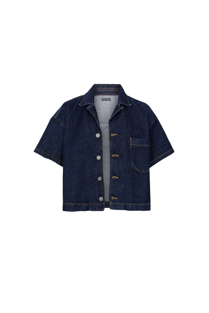 Black Colour - Bcdafne Denim Jacket 41283 - Dk. Denim