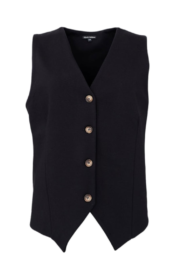 Black Colour - Bcdavi Casual Vest 40991 - Black Veste 