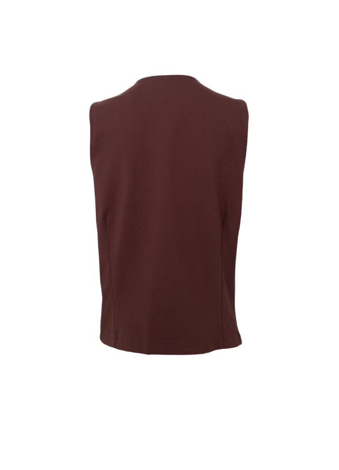 Black Colour - Bcdavi Casual Vest 40991 - Coffee Veste 