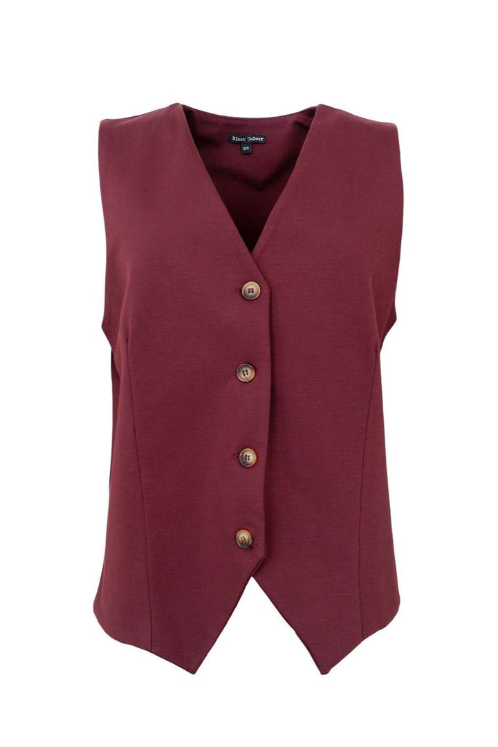 Black Colour - Bcdavi Casual Vest 40991 - Plum Veste 