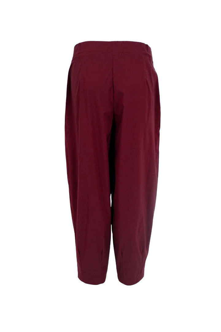 Black Colour - Davina Barrel Pant 40900 - Plum