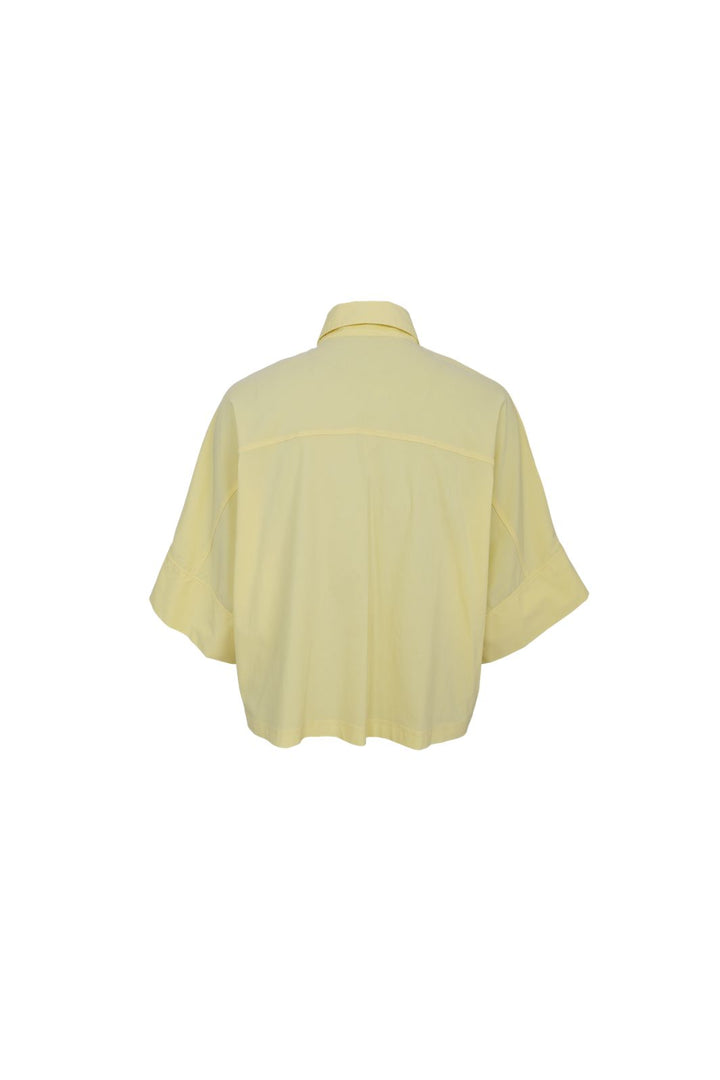 Black Colour - Bcdavina Loose Shirt 41055 - Lt. Yellow