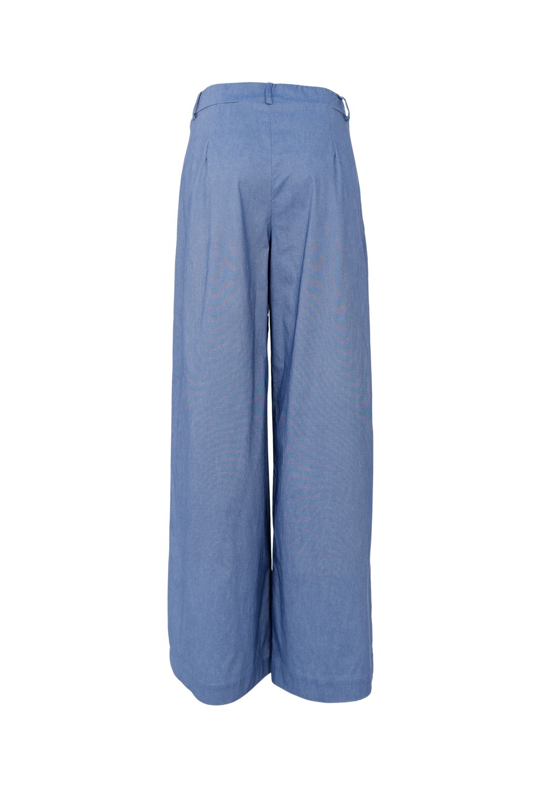 Black Colour - Davina Wideleg Pant 40865 - Lt. Denim Melange