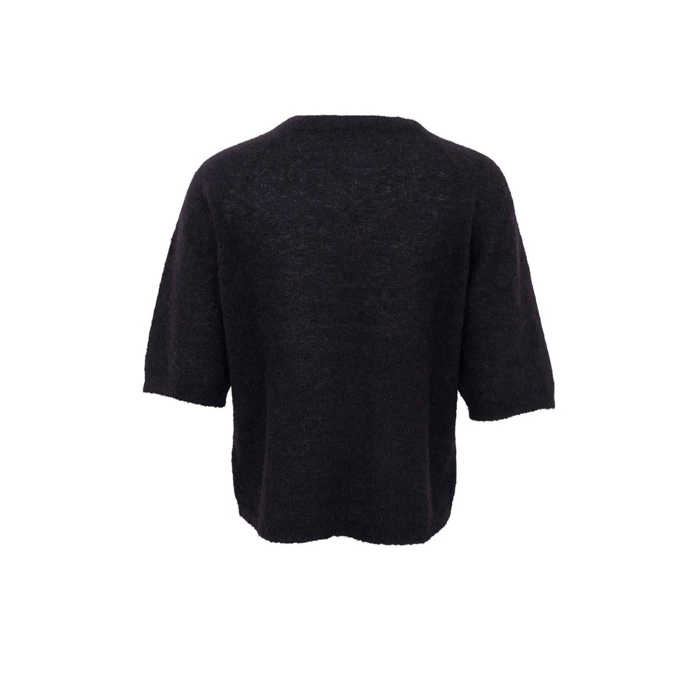 Black Colour - Bcdell Knit Jumper 1162 - Black Strikbluser 