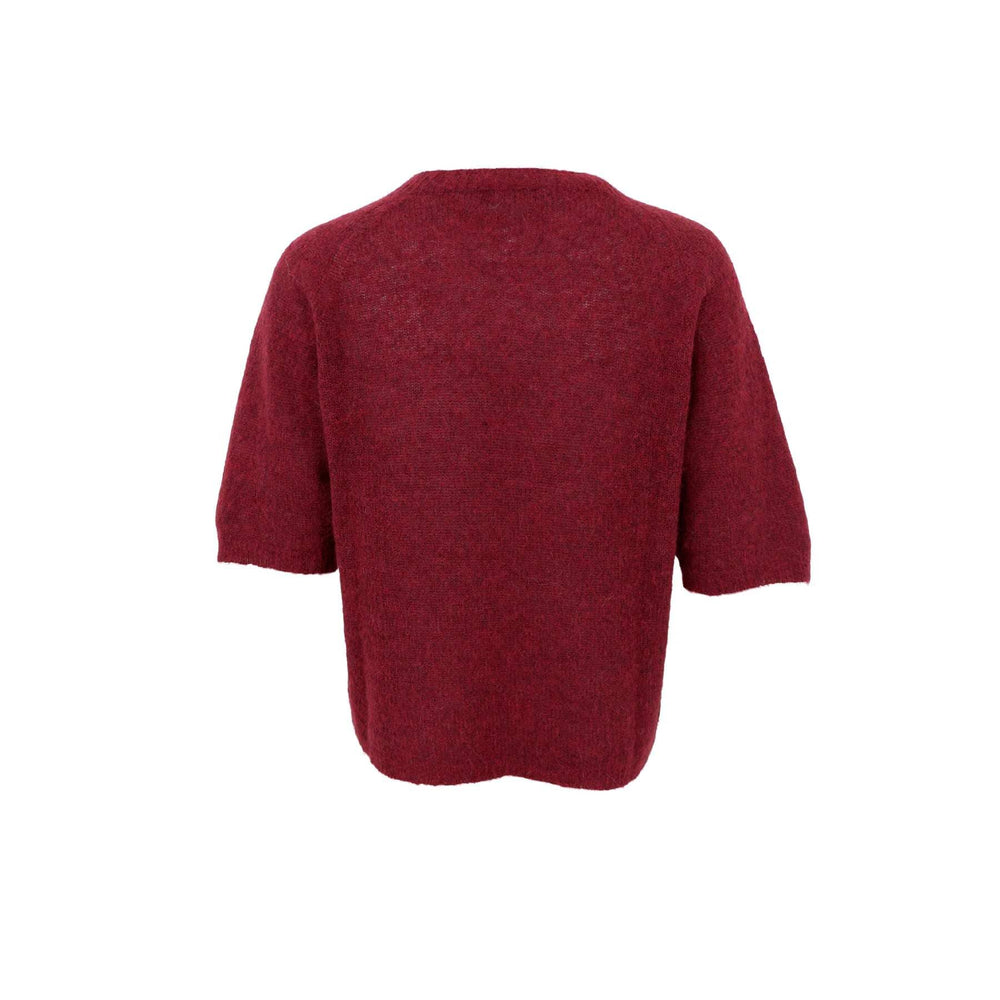 Black Colour - Bcdell Knit Jumper 1162 - Wine Strikbluser 