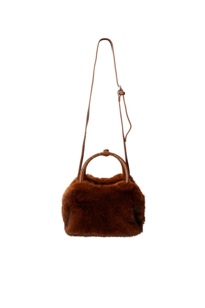 Black Colour - Bceliza Soft Tote Bag 9392 - Mocca