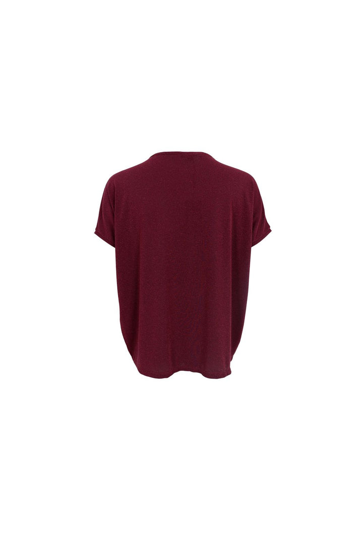 Forudbestilling - Black Colour - Bcfaye Box Blouse 40291 - Shirts - Plum