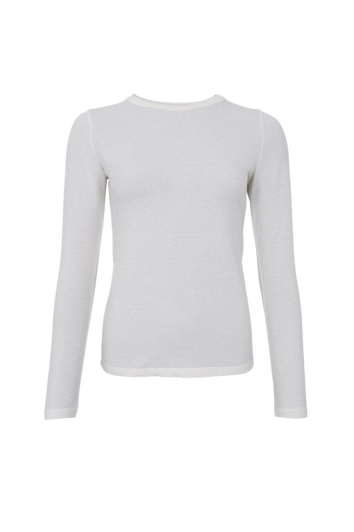 Black Colour - Bcfaye Lurex Blouse 3739 - Shirts - Off White Bluser 