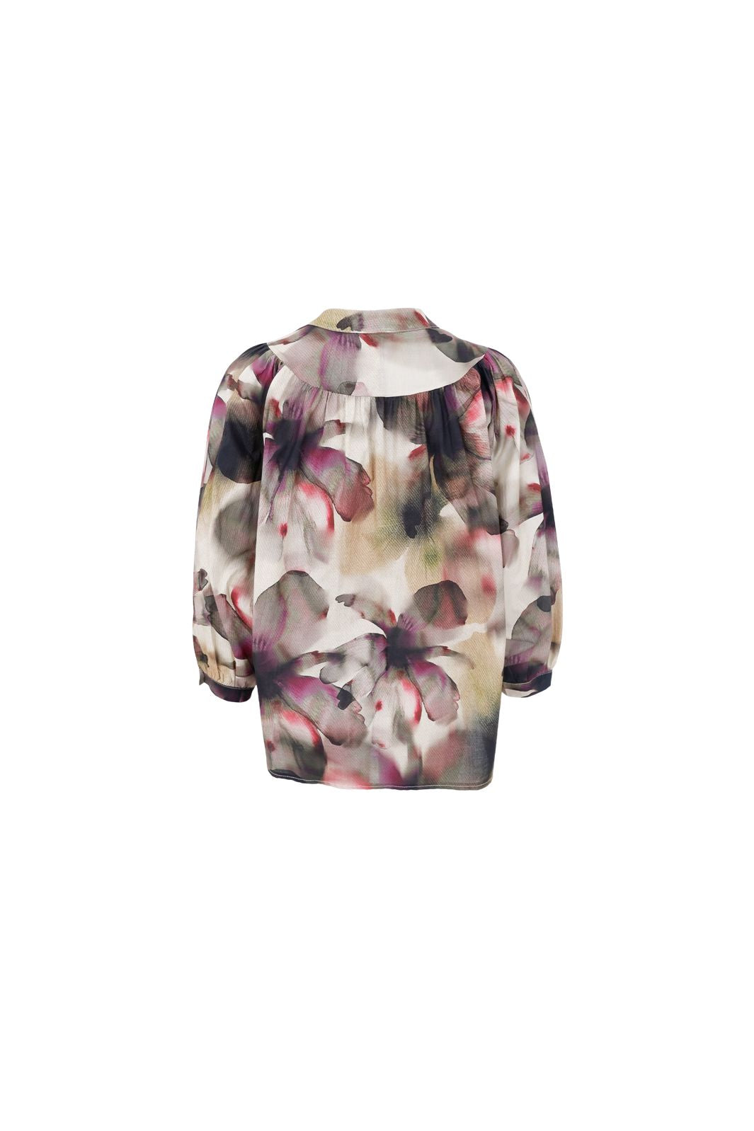 Black Colour - Bcfilora Blouse 40905 - Plum Flower