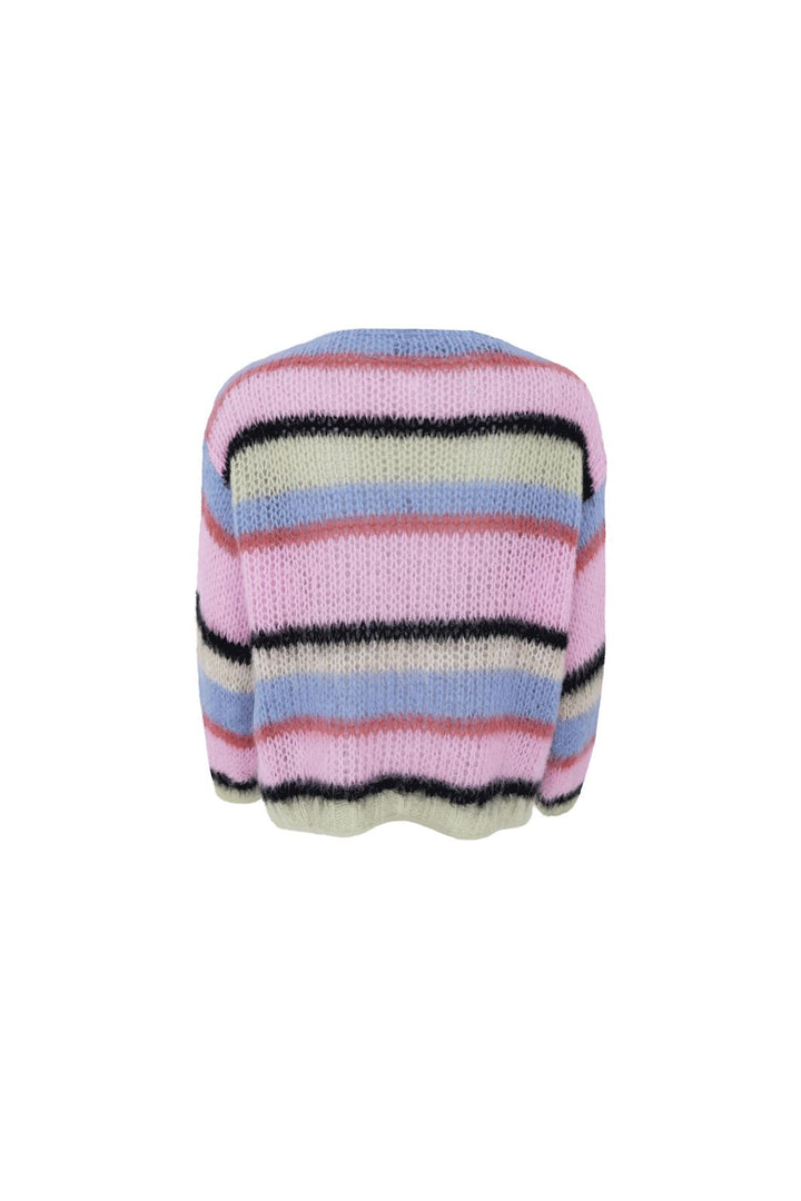 Black Colour - Bcfrey Striped Jumper 1239 - Soft Candy