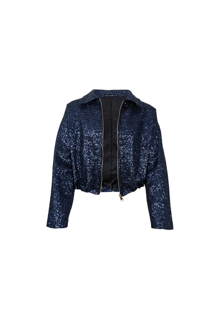Black Colour - Bcgary Bomber Jacket 41280 - Navy