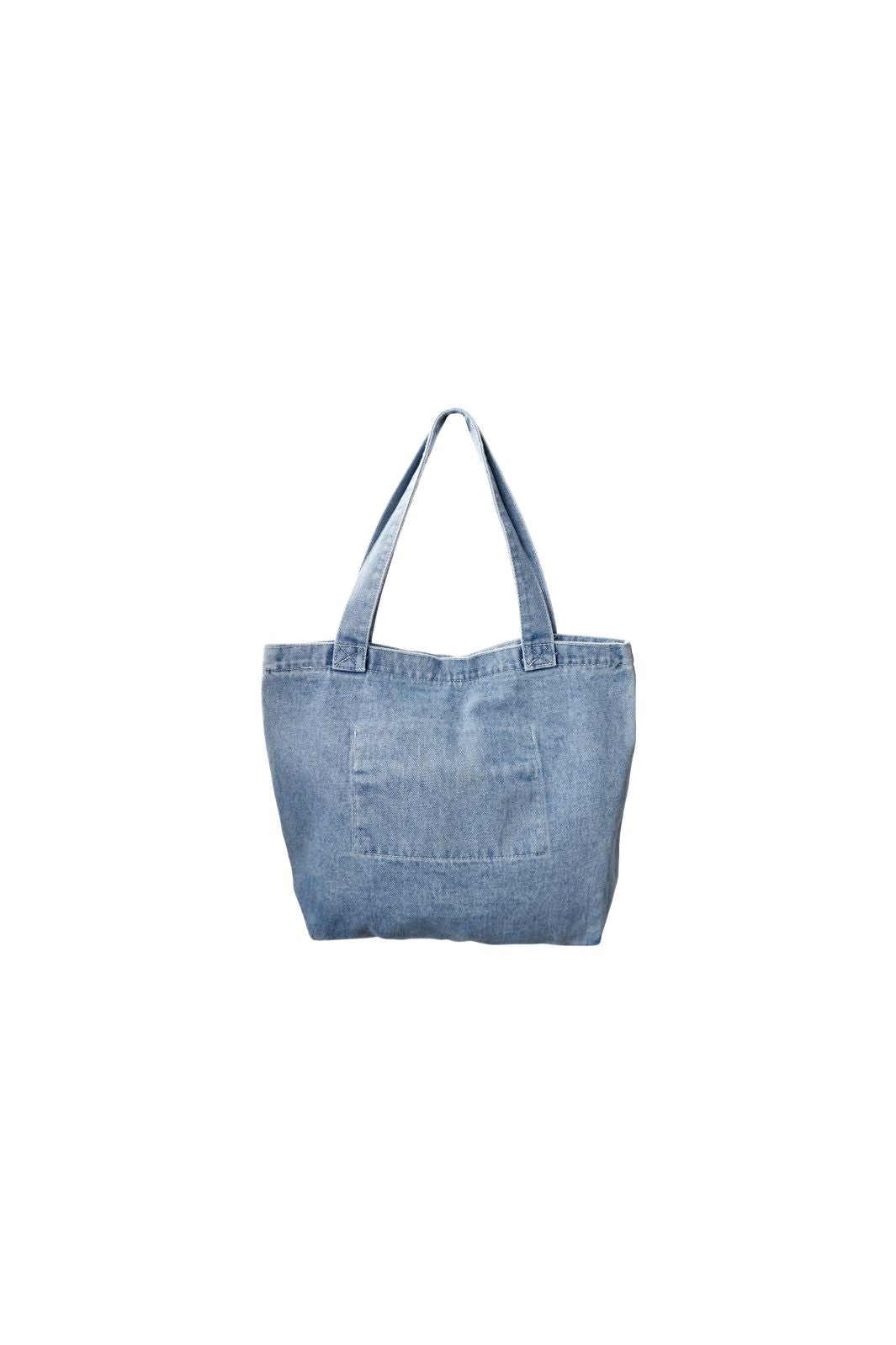 Black Colour - Bchalle Denim Bag 9378 - Lt. Denim Double Pocket