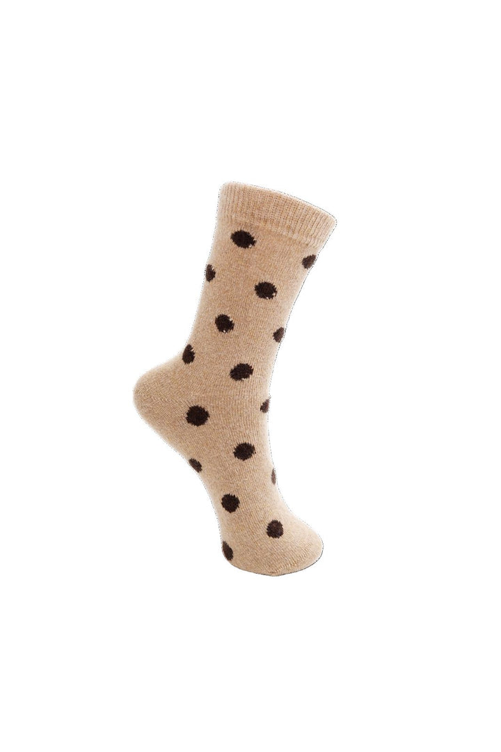 Black Colour - Bcheather Sock 4396 - Camel