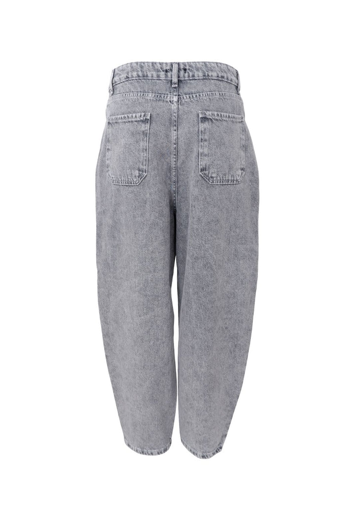 Black Colour - Bcizzy Barrel Pant 41162 - Grey