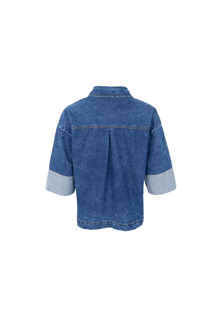 Black Colour - Bcizzy Denim Jacket 41065 - Mid Blue