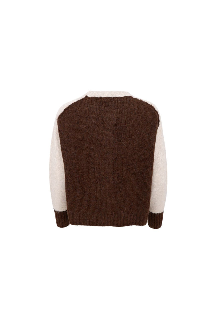 Black Colour - Bcjacks Knit Cardigan 1232 - Coffee