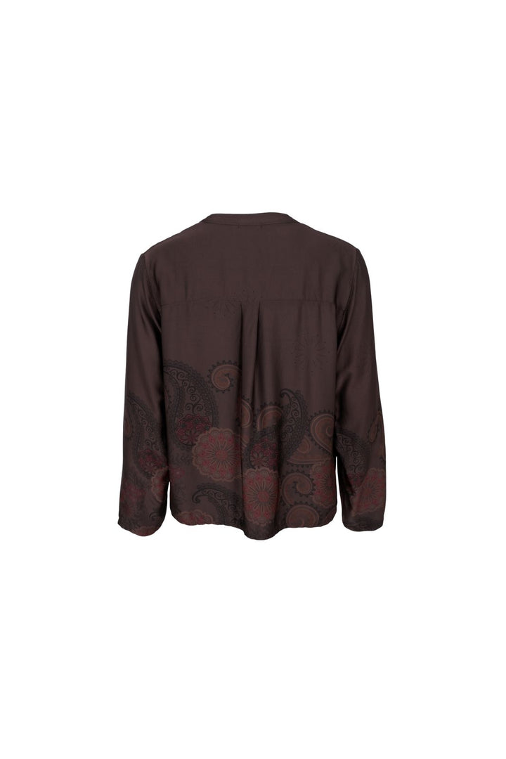 Black Colour - Bcjasmine Ls Blouse 41334 - Mocca