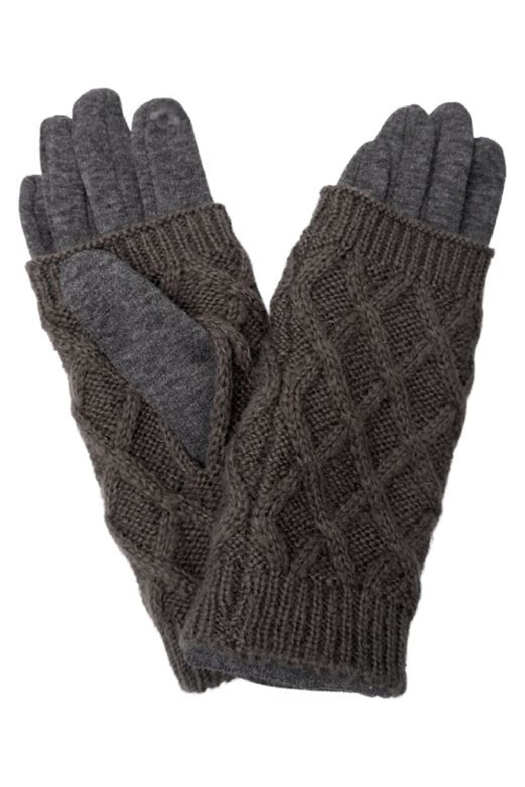 Black Colour - Bckammie Gloves - Dk. Grey Handsker & vanter 