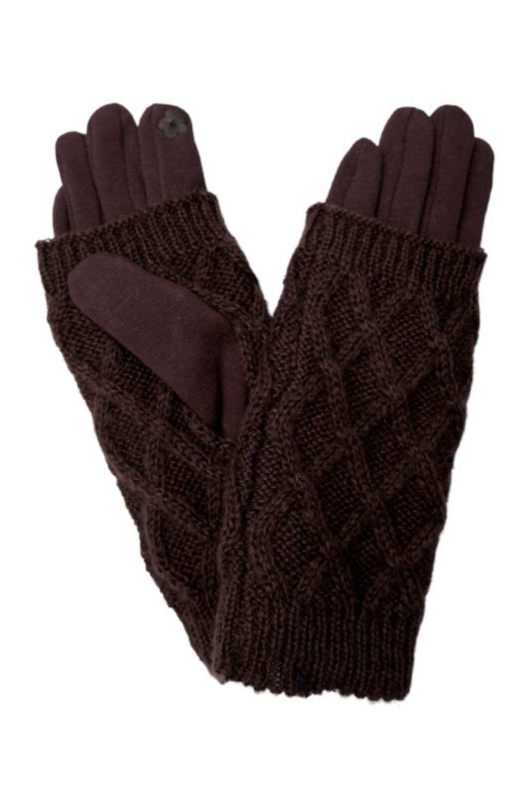 Black Colour - Bckammie Gloves - Mocca Handsker & vanter 