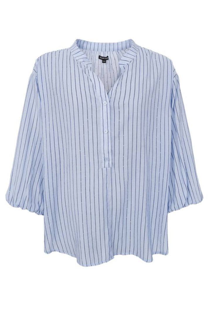 Black Colour - Bckendall Blouse 40929 - Lt. Blue