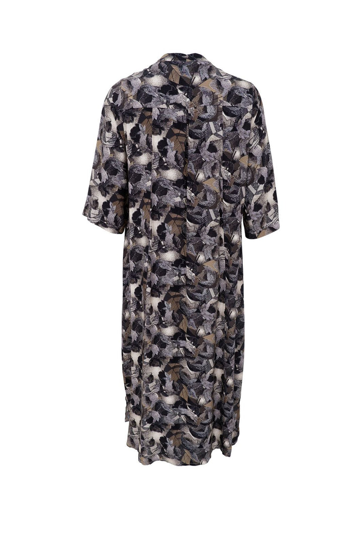 Black Colour - Bckenna Shirt Dress 40927 - Fall Black