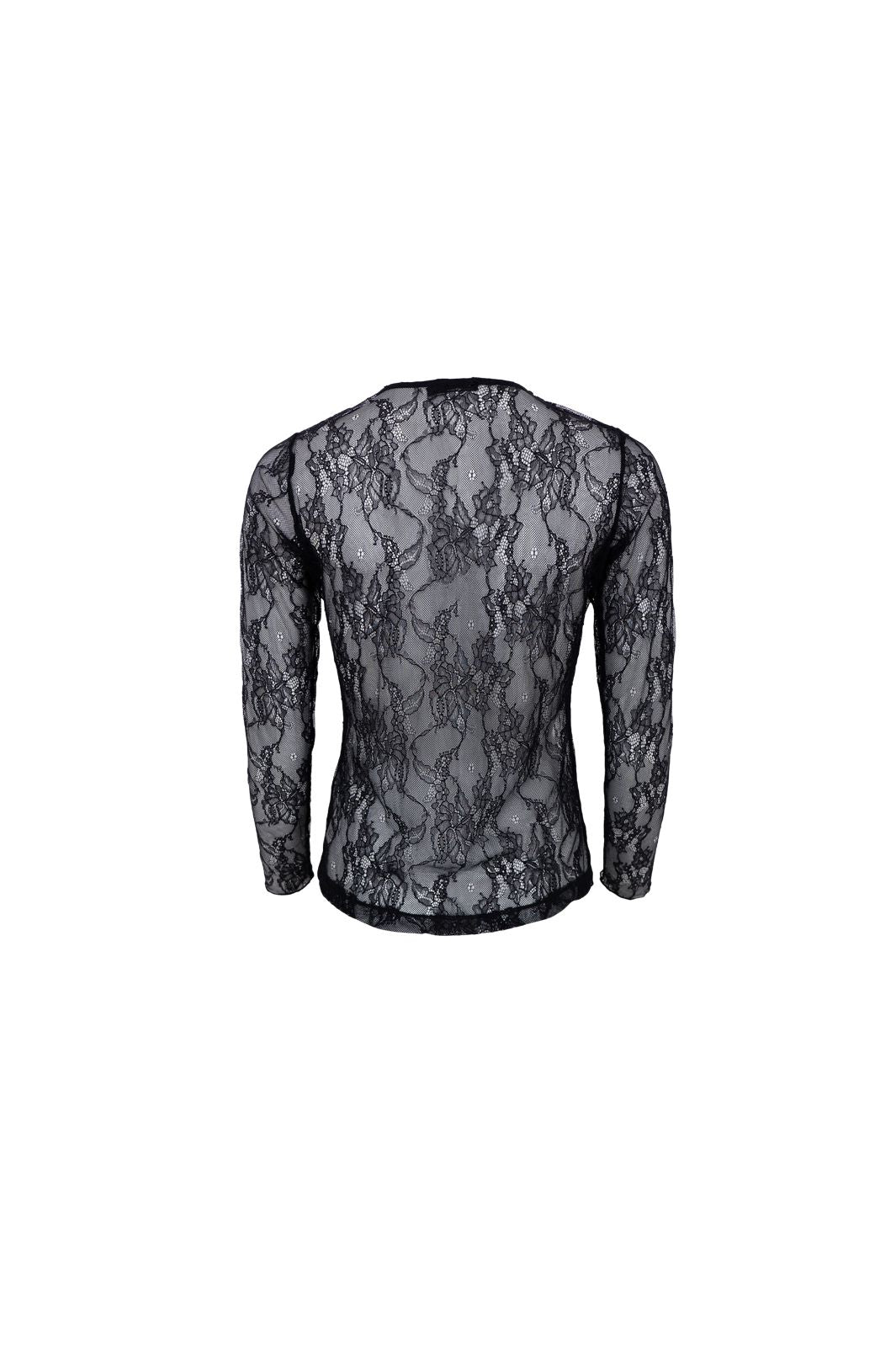 Black Colour - Bclara Lace Blouse 41029 - Shirts - Black