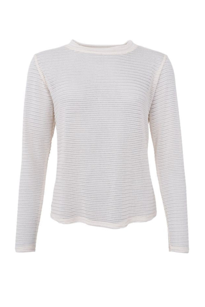 Black Colour - Bclili Mesh Blouse 41071 - Shirts - Cream