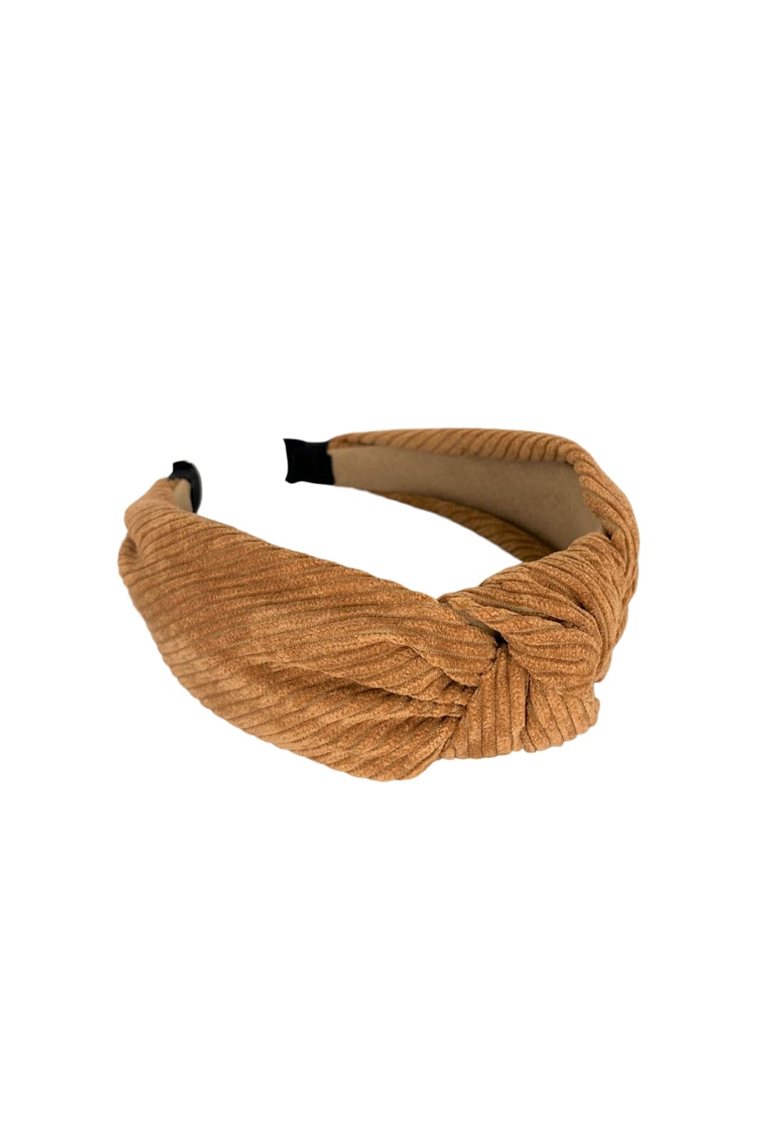 Black Colour - Bclina Solid Corduroy Headband - Camel Hårbøjler 