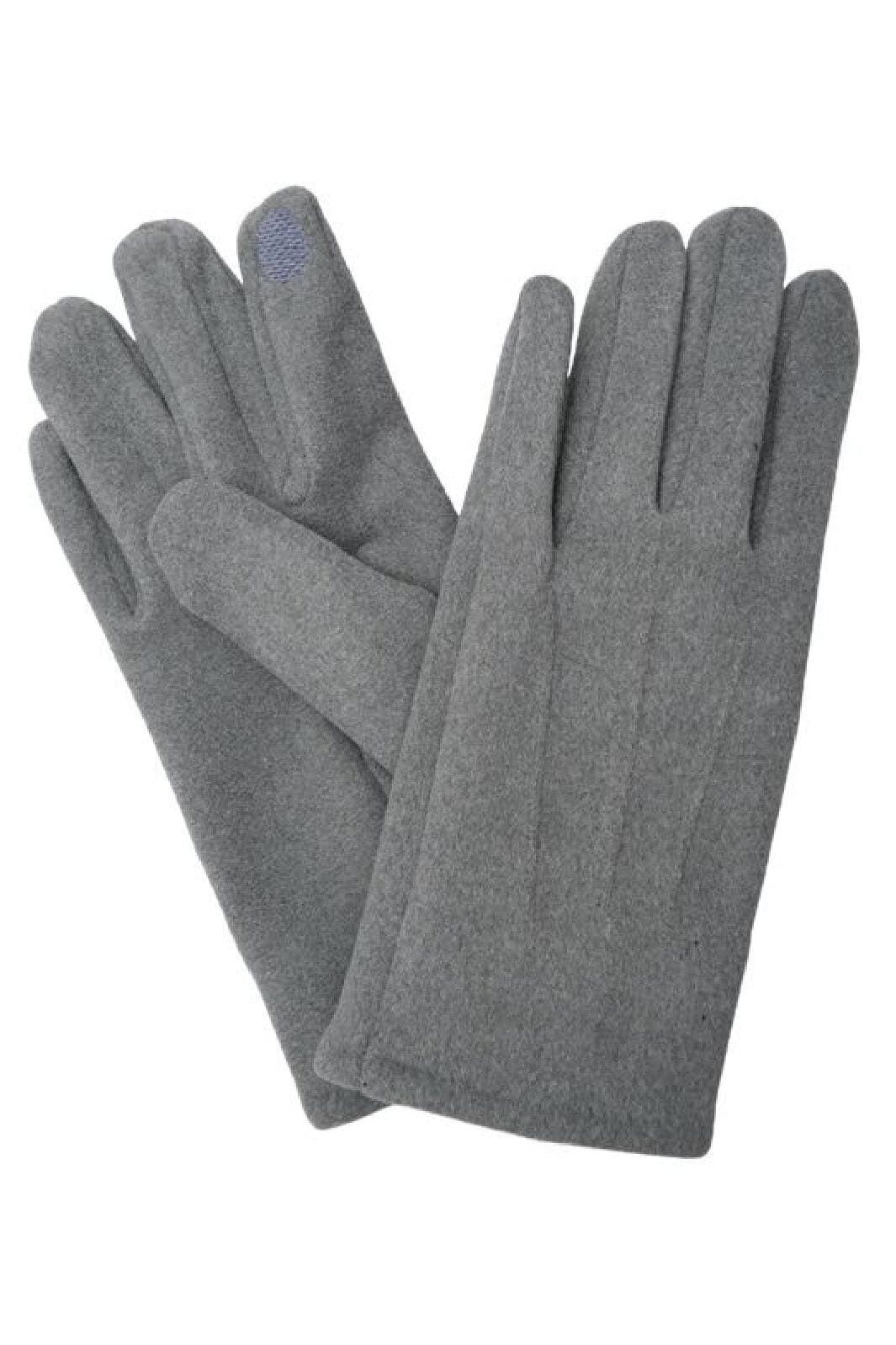 Black Colour - Bclis Gloves - Lt. Grey Handsker & vanter 