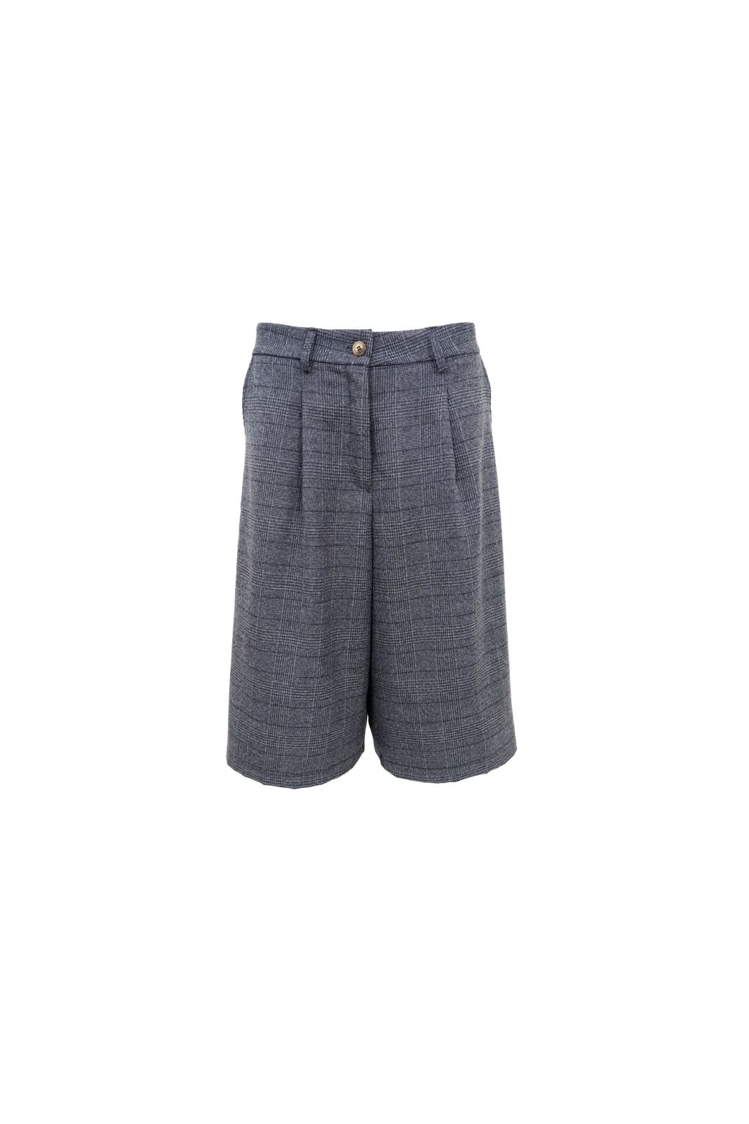 Black Colour - Bcluciano Pleated Jorts 41336 - Dk. Grey