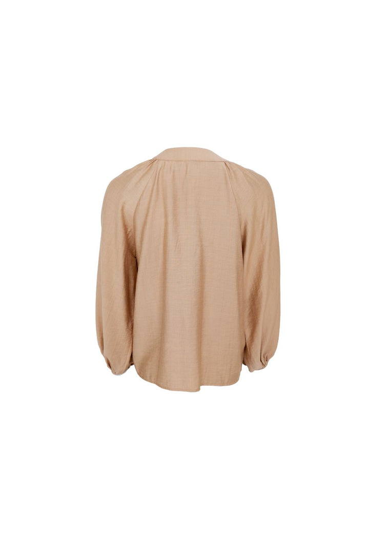 Black Colour - Bcluisa Raglan Blouse 40917 - Caramel