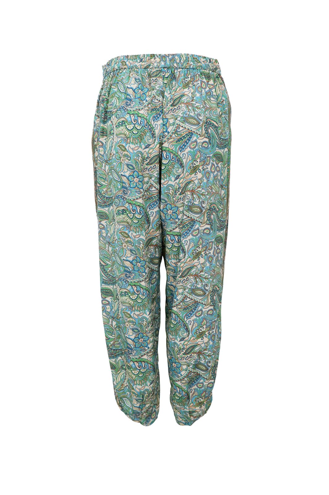 Black Colour - Bcluna Barrel Pant 39237 - Sea Green