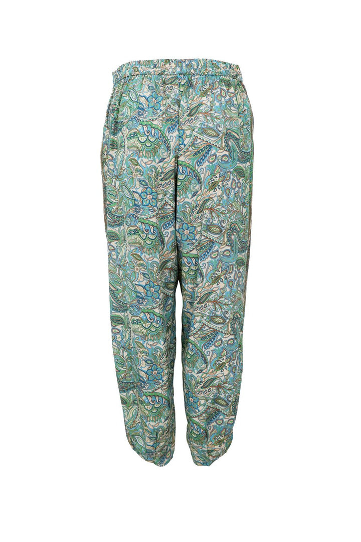 Black Colour - Bcluna Barrel Pant 39237 - Sea Green