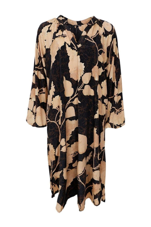 Black Colour - Bcluna Nelly Dress 39181 - Fall Leaf Kjoler 