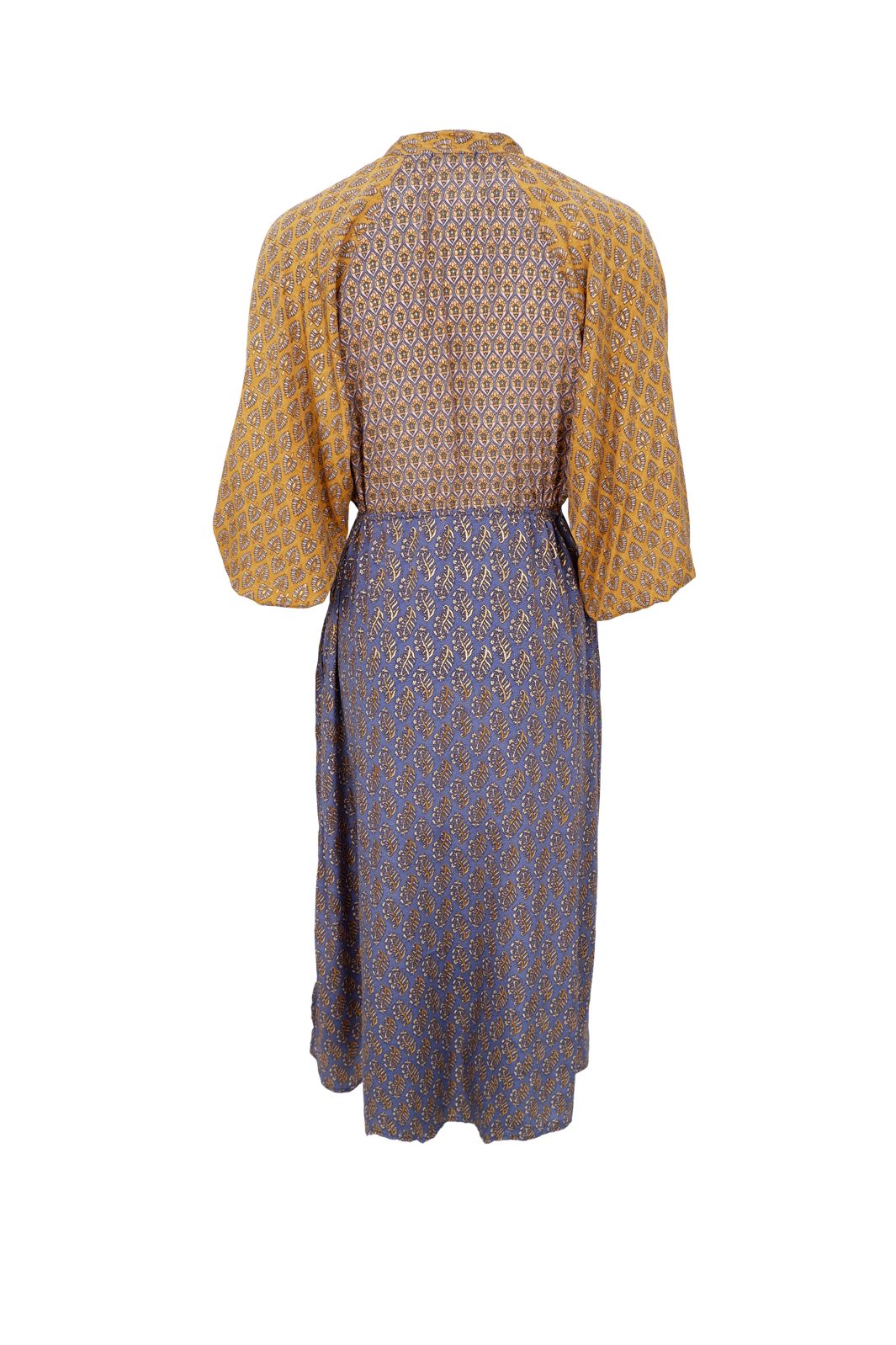 Black Colour - Bcluna Raglan Dress 39229 - Golden Multi