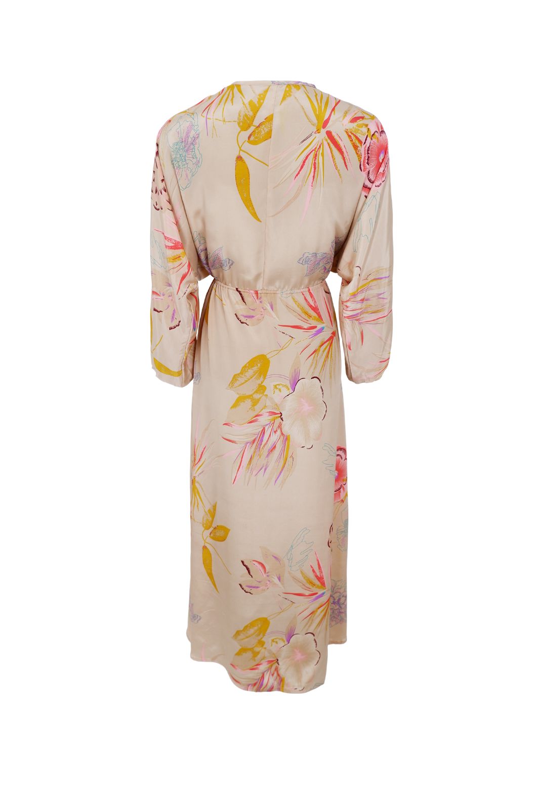 Black Colour - Bcluna V-Neck Dress L/S 39240 - Poppy Rose