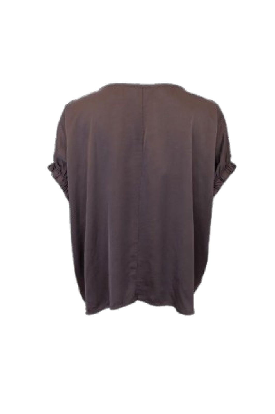 Black Colour - Mabel Blouse 40996 - Coffee