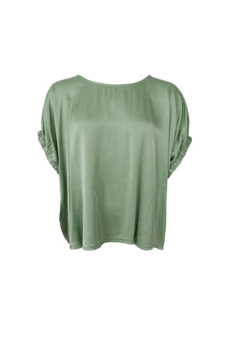 Black Colour - Bcmabel Blouse 40996 - Sage Green