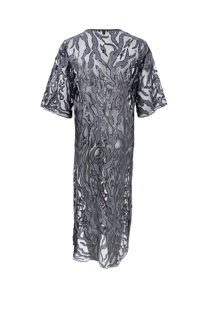 Black Colour - Bcmaggie Dress 40948 - Black Silver