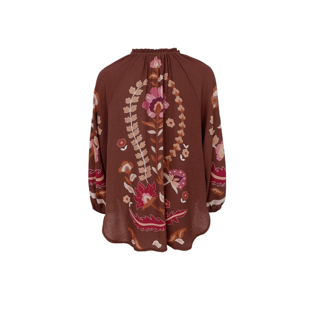 Black Colour - Bcmarigold Blouse 41024 - Coffee Bluser 