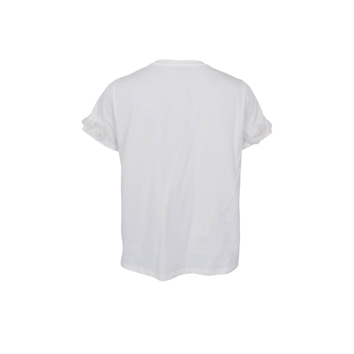 Black Colour - Bcmay Flowerpatch Tee 41102 - Shirts - Off White T-shirts 