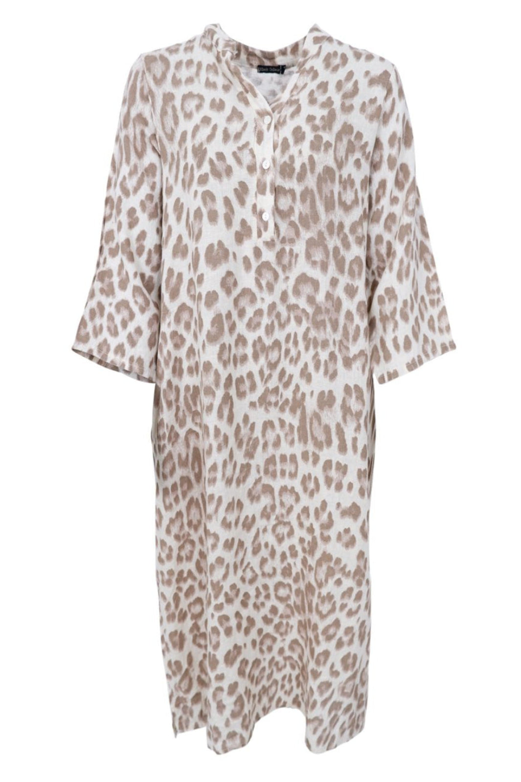 Black Colour - Bcmelina Shirt Dress 40421 - Nougat Leo