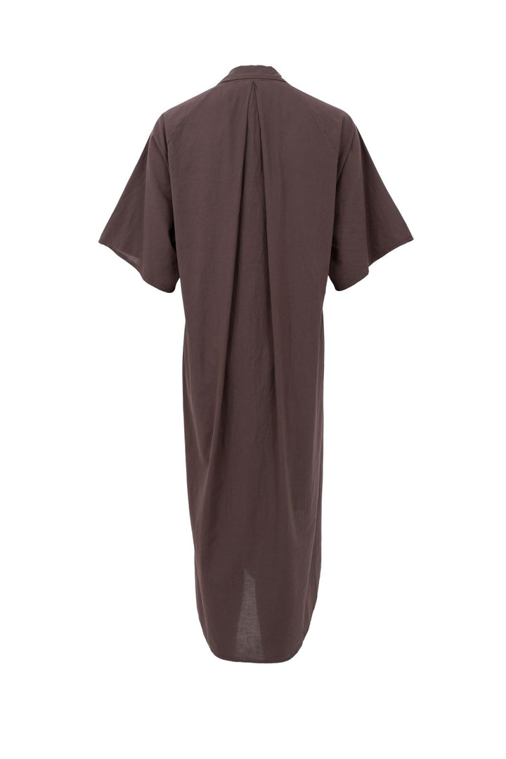 Black Colour - Molly Dress 40931 - Coffee