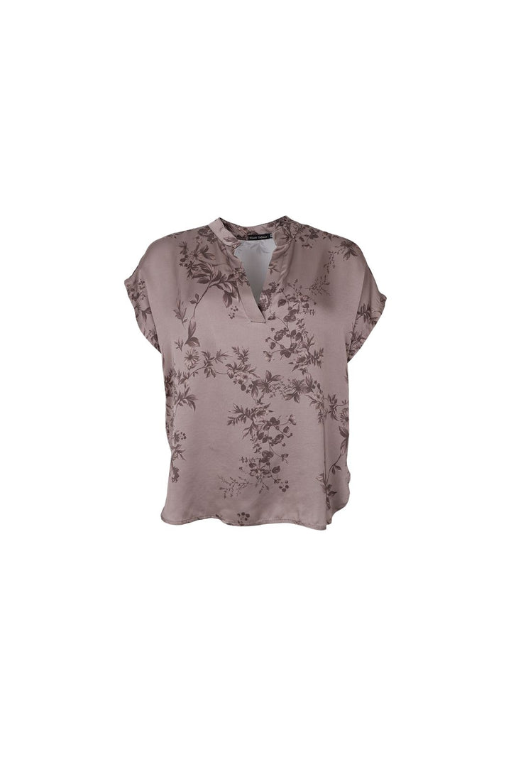 Black Colour - Bcnancy Ss Blouse 41240 - Taupe