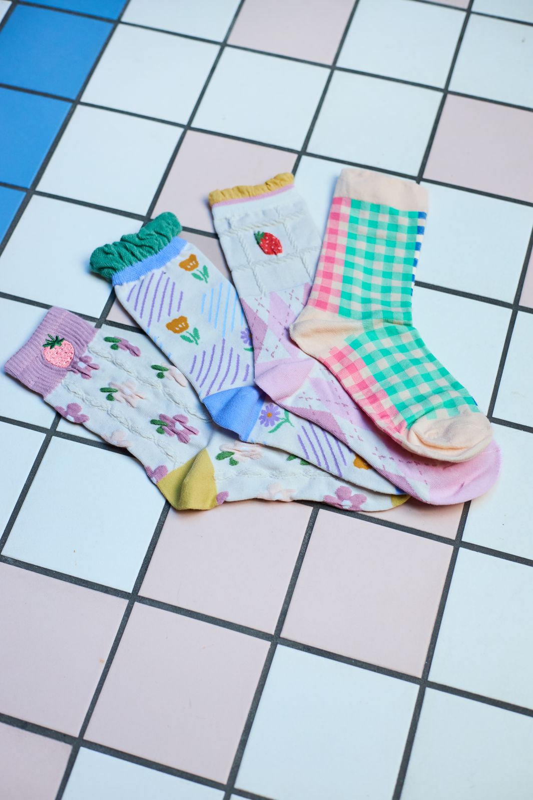 Black Colour - Bcnili Sock 8536 - Multi