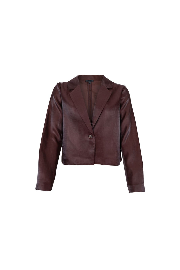 Black Colour - Bcolympia Sheer Blazer 41344 - Coffee