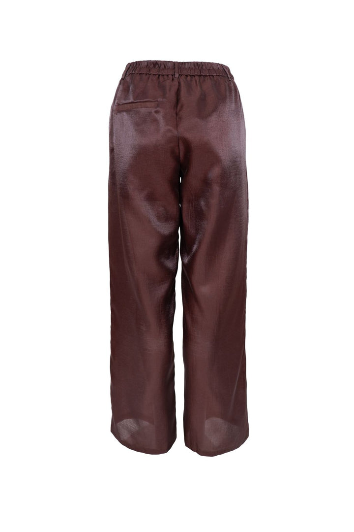 Black Colour - Bcolympia Sheer Box Pant 41343 - Coffee