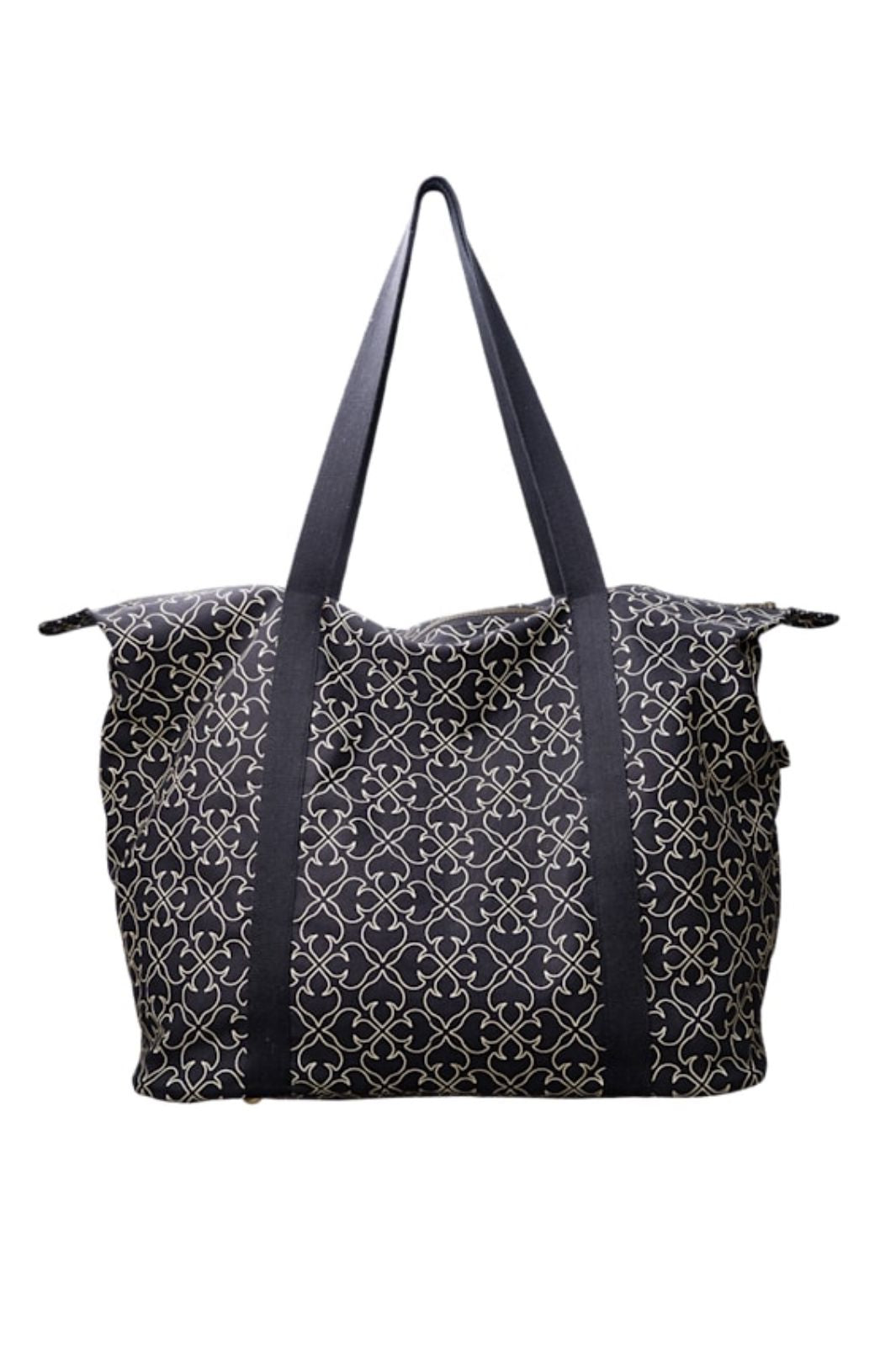 Black Colour - Bcpepe Weekend Bag 9363 - Black Deco Tasker 