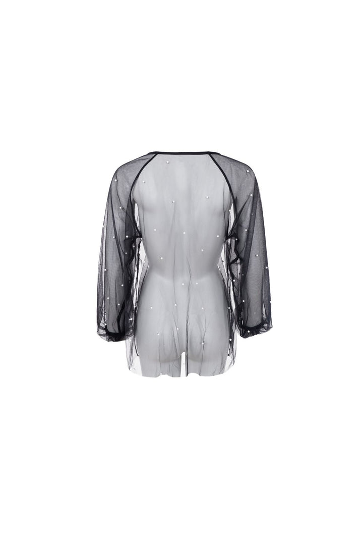 Black Colour - Bcperla Ls Blouse 40979 - Black